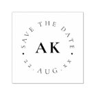 Simple Monogramme Circle Police minimaliste modern