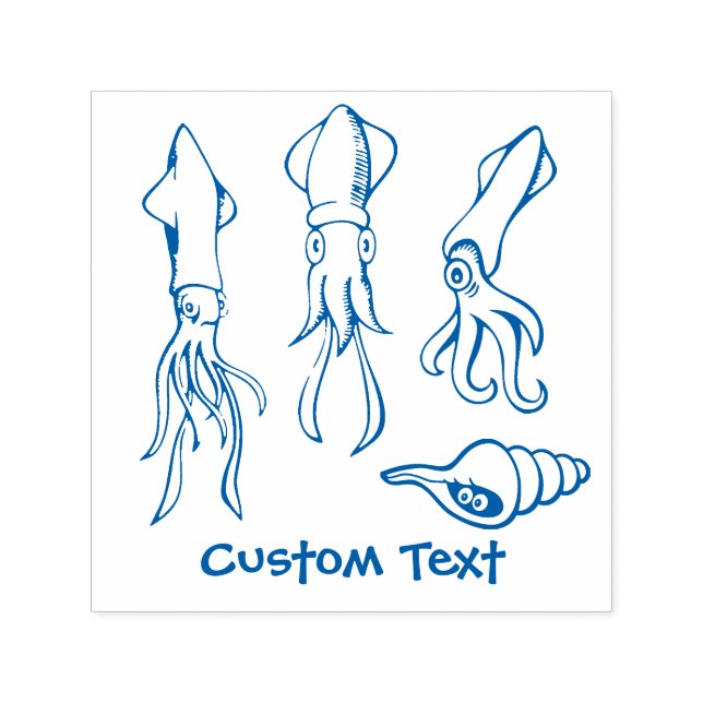 Tampon Auto-encreur Squid (Design)