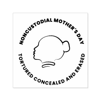 Tampon Auto-encreur Stamp For Noncustodial Mothers