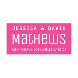 Tampon Auto-encreur Style créatif gras