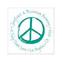 Symbole de la paix Pas de guerre Hippie Amour Sign