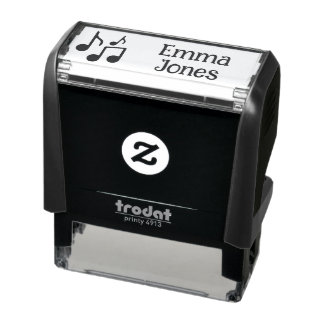 Tampon Auto-encreur Tampon de nom de musique