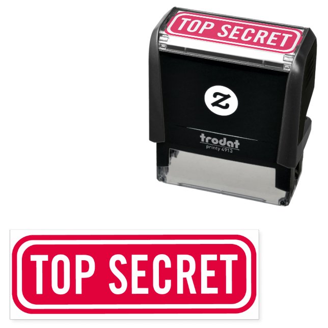 Tampon Auto-encreur Tampon secret supérieur (En situation)