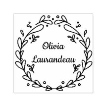  Tampons en caoutchouc auto-encreurs