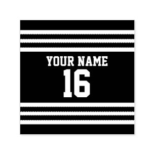 Tampon Auto-encreur Team Jersey Sports Jersey Football Nom Personnalis