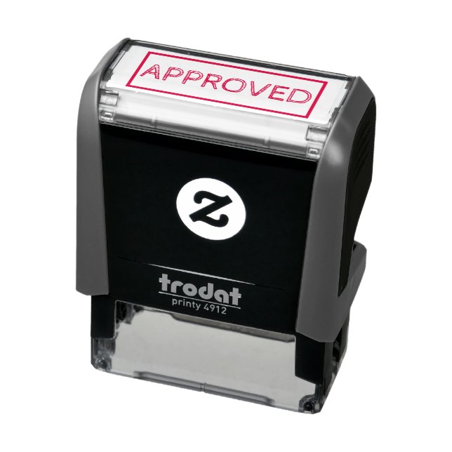 Tampon Auto-encreur Timbre "approuvé" (Produit)