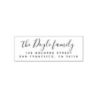 Timbre auto-alimenté de l'adresse de retour de scr