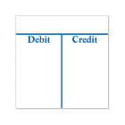 Timbre auto-encaissement des comptes T comptables