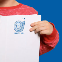 Timbre auto-encastrable sur plaque d'escargot pers