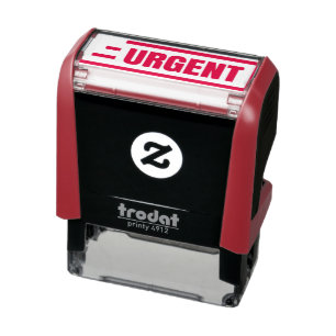 Tampon Auto-encreur Timbre auto-encastré urgent