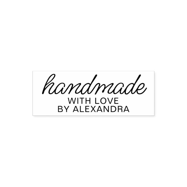 Tampon Auto-encreur Timbre auto-incassant artisanal Artiste Nom person (Design)