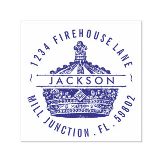 Tampon Auto-encreur Timbre d'adresse de retour auto-encaissable de Kin