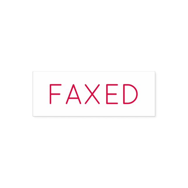 Tampon Auto-encreur Timbre de bureau automatique FAXÉ (Design)