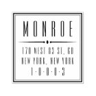 Timbre de l'adresse de retour Empire Deco