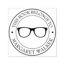 Timbre de livre de bibliothèque personnalisée - Ex