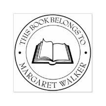 Timbre de livre de bibliothèque personnalisée - Ex