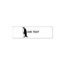 Timbre de nom "Penguin"