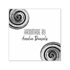 Timbre En Caoutchouc À Main