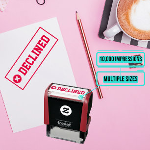 Tampon Auto-encreur Timbre en caoutchouc - Décliné