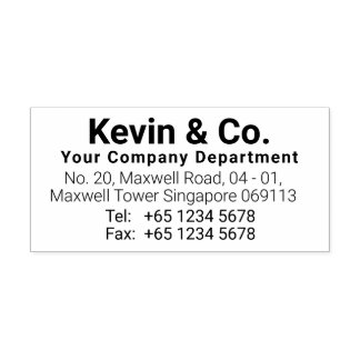 Tampon Auto-encreur Timbre En Caoutchouc Personnalisé