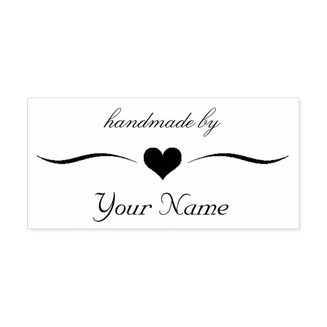 Tampon Auto-encreur Timbre en caoutchouc personnalisé (Design)