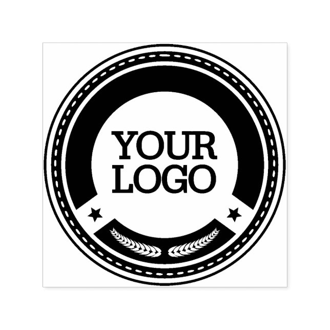 Tampon Auto-encreur Timbre personnalisé avec votre logo Business Stamp (Design)