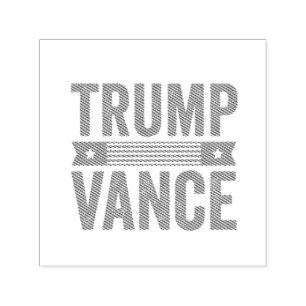 Tampon Auto-encreur Trump Vance Républicain Élection Américaine Cadeau