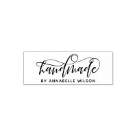 Typographie Moderne Faite À La Main Avec Un Timbre
