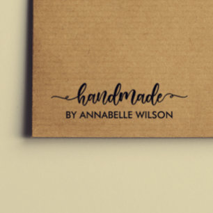 Tampon Auto-encreur Typographie Moderne Faite À La Main Par