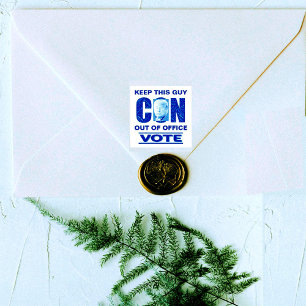 Tampon Auto-encreur Vote Blue Resist 2024 auto-encre en caoutchouc Tim