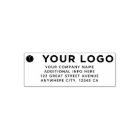 Votre entreprise Horizontal Logo Adresse Moderne