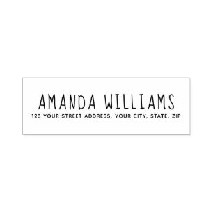 Tampon Auto-encreur Whimsical script