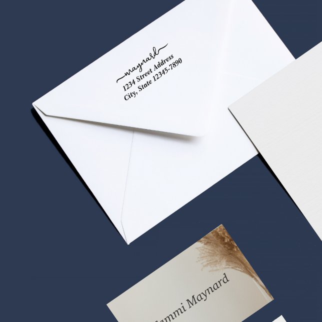 Tampon d'adresse de script moderne personnalisé (Créateur téléchargé)