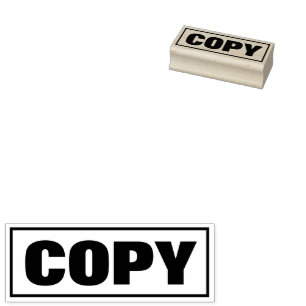 tampon de bureau avis COPIER pour documents et imp
