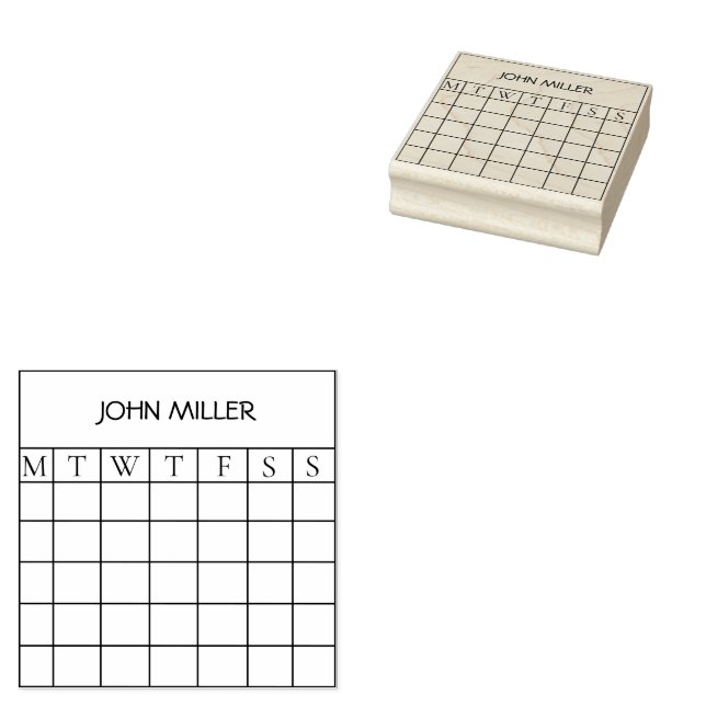 Tampon en bois (Tamponné)