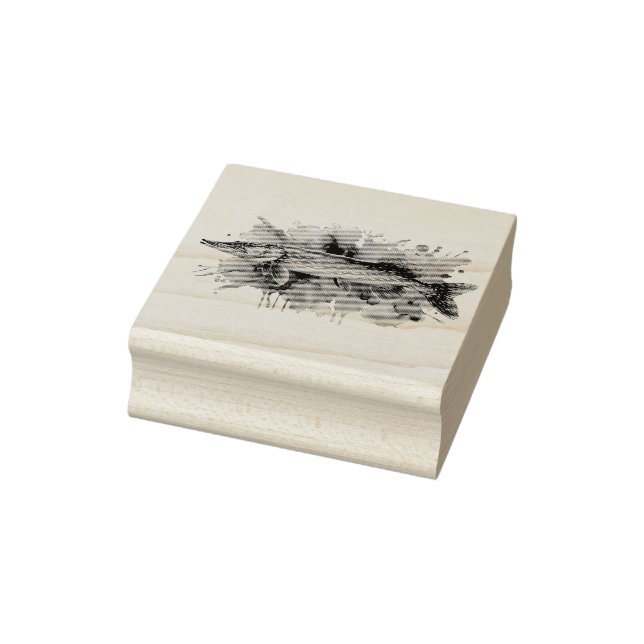 Tampon en bois d'art (Tampon)