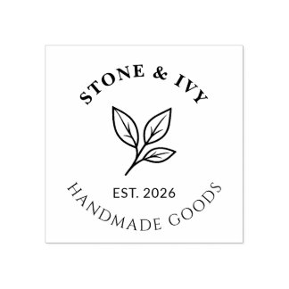 Tampon en caoutchouc à logo personnalisé