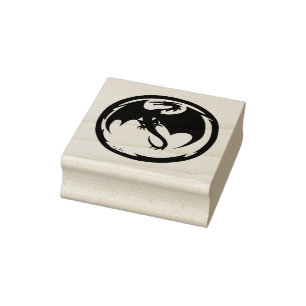 Tampon en caoutchouc Black Dragon sans poignée
