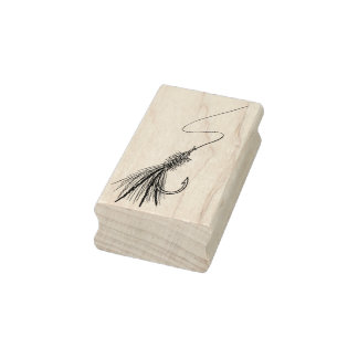 Tampon en caoutchouc de la mouche de pêche