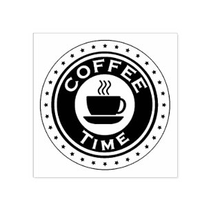 Tampon en caoutchouc de temps de café