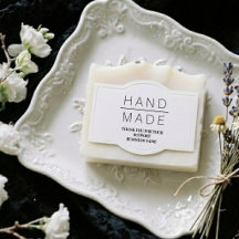 Tampon en caoutchouc fait main minimaliste TMF26