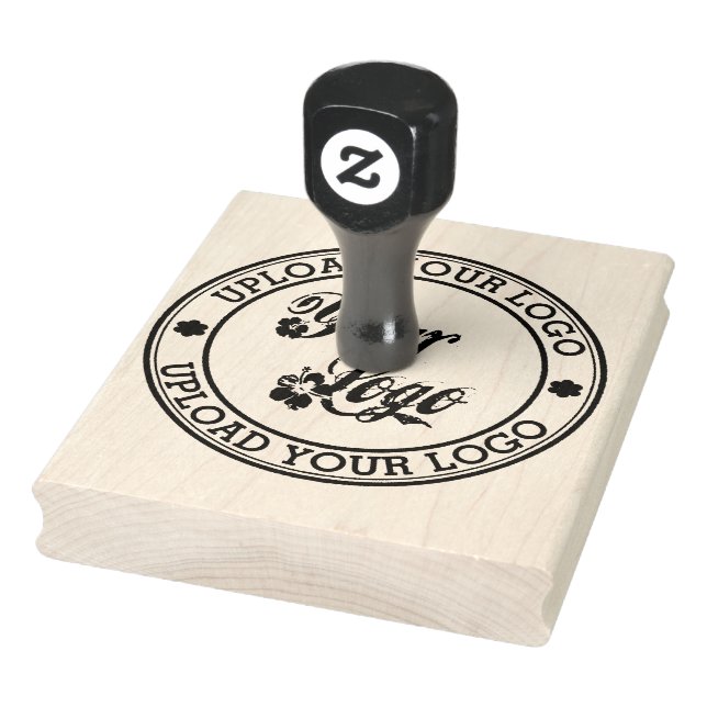 Tampon en caoutchouc grand format avec logo d'entr (Tampon)