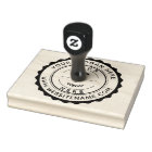 Tampon en caoutchouc grand logo d'entreprise perso