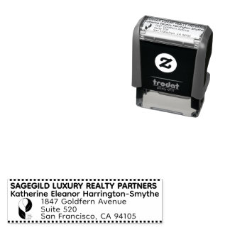 Tampon encreur mini Trodat 4911 pour agences immob