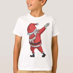 Tamponner drôle de Noël de T-shirt du père noë