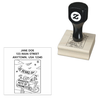 Tampons Encreurs 10 ans d'actes aléatoires de carnage retourner le 