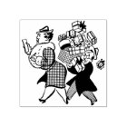 1950 Hommes et femmes Noël Shopping