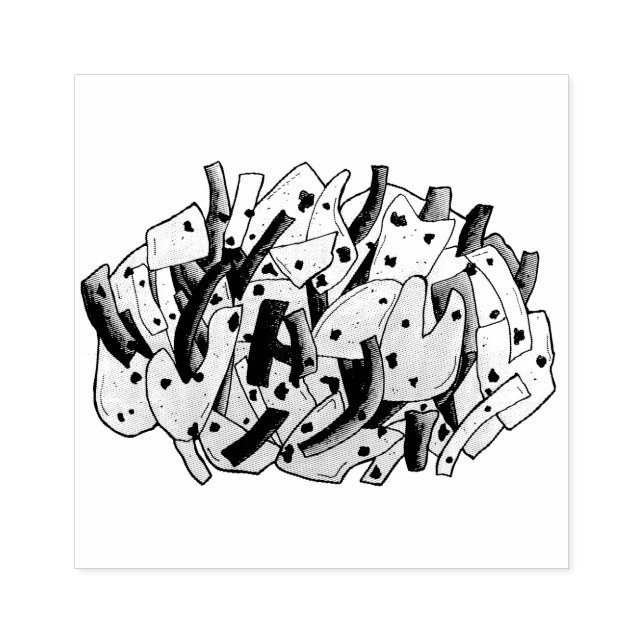 Tampons Encreurs Ackee and Saltfish Cod Jamaïcain Caraïbes (Impression)