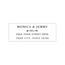 Adresse classique Auto-Inking Timbre en caoutchouc