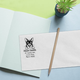 Tampons Encreurs Adresse de retour de chats birmans